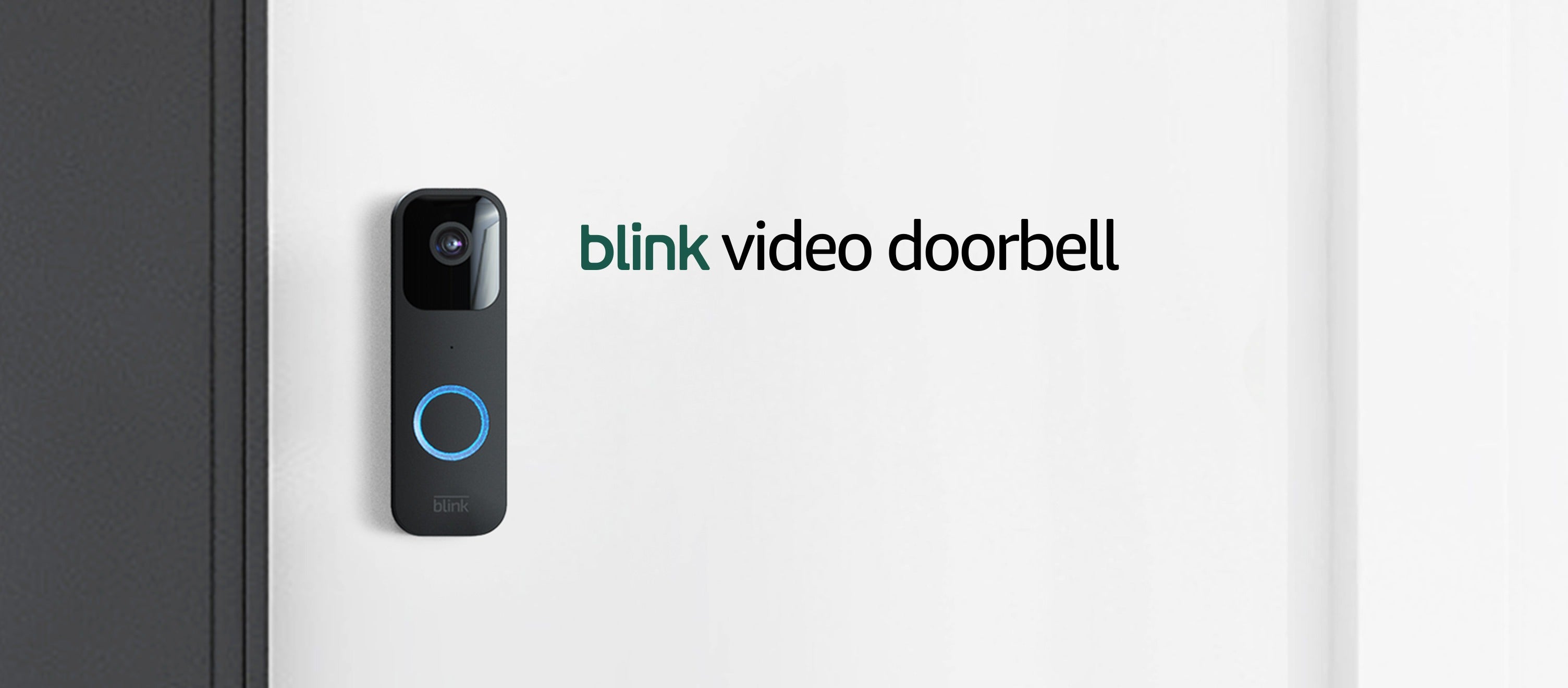 Blink Video Doorbell with Two-Way Audio, HD Video, Motion Detection, App Alerts & Alexa Support – Black