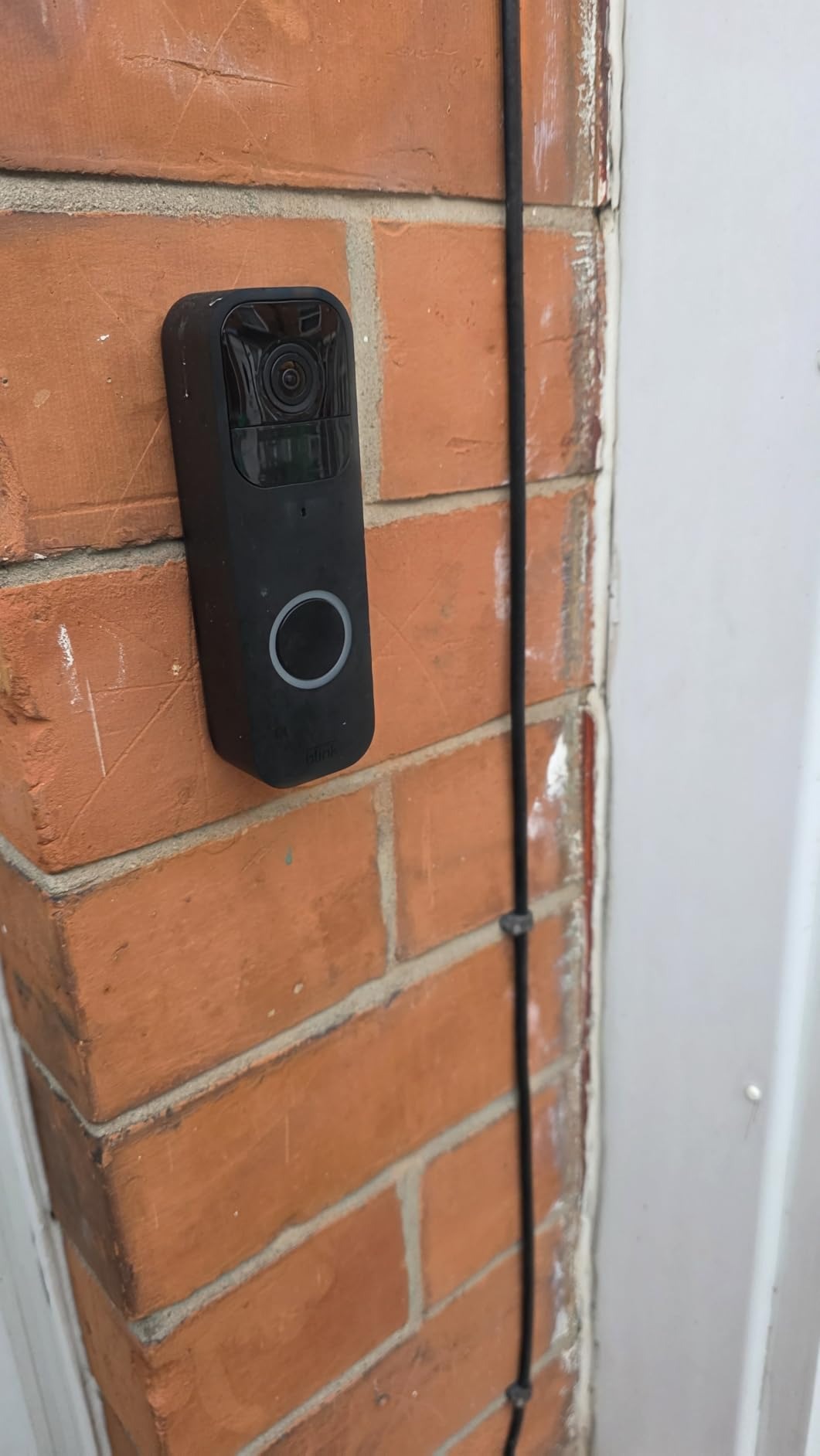 Blink Video Doorbell with Two-Way Audio, HD Video, Motion Detection, App Alerts & Alexa Support – Black