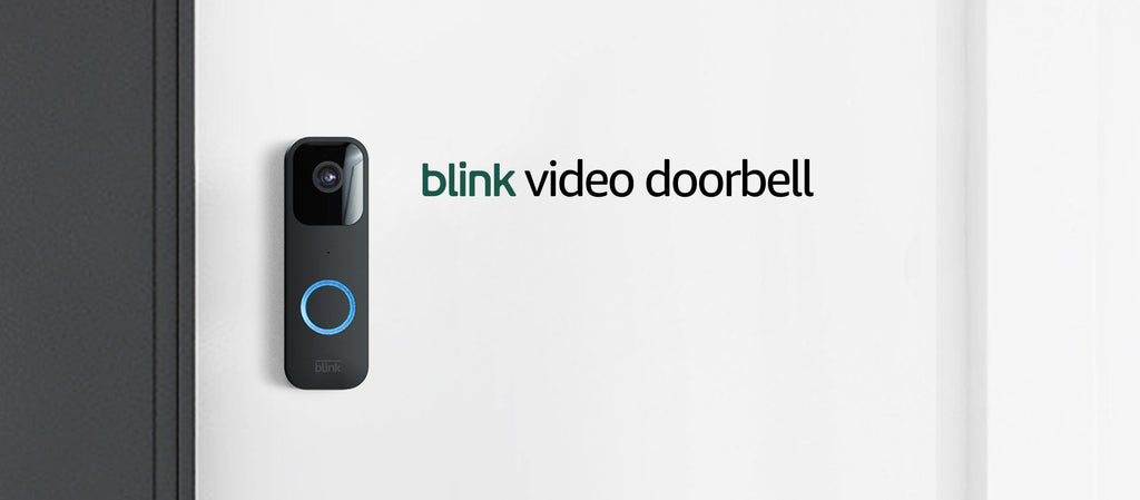 Blink Video Doorbell with Two-Way Audio, HD Video, Motion Detection, App Alerts & Alexa Support – Black